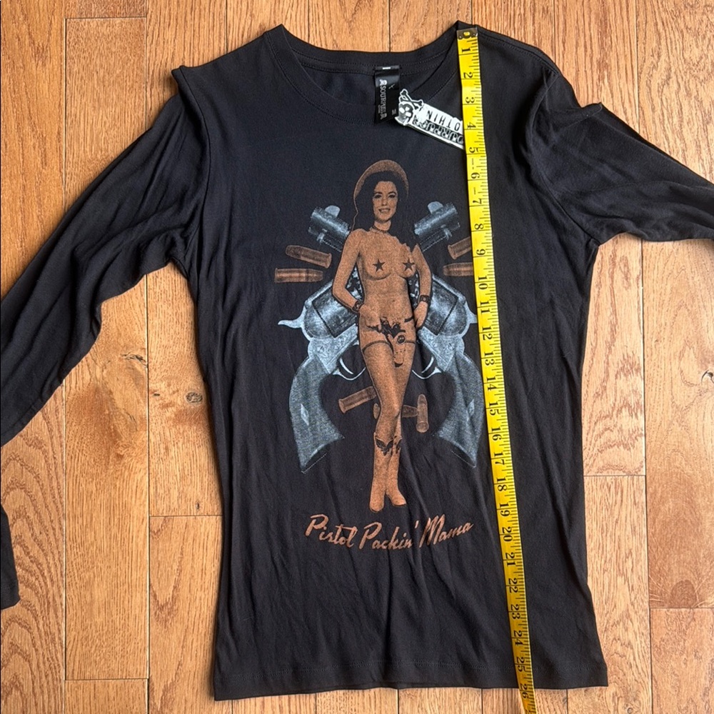Sourpuss Long Sleeve Pistol Packin’ Mama - Picture 6 of 6